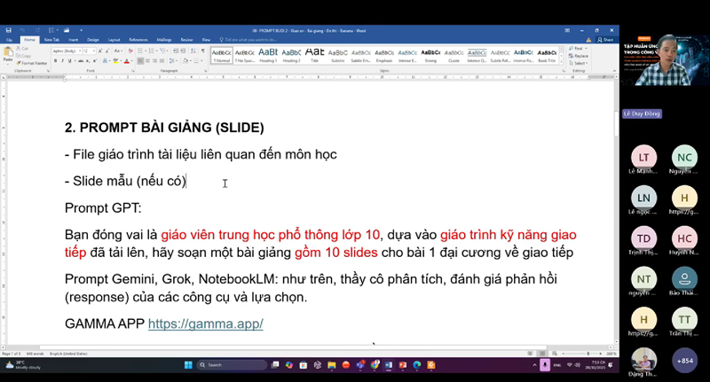 UEH tổ chức lớp tập huấn “Ứng dụng AI trong công việc” cho hơn 20.000 giáo viên tỉnh Vĩnh Long tham gia ngày hội “Nhà giáo sáng tạo với công nghệ số và trí tuệ nhân tạo” năm 2025 5 20251022151736 6AIVL 211025